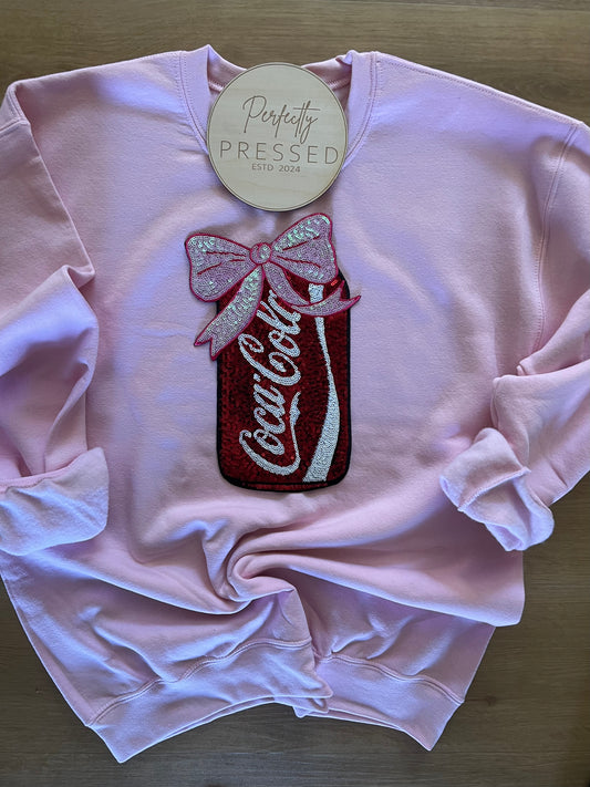 Cola sequin patch