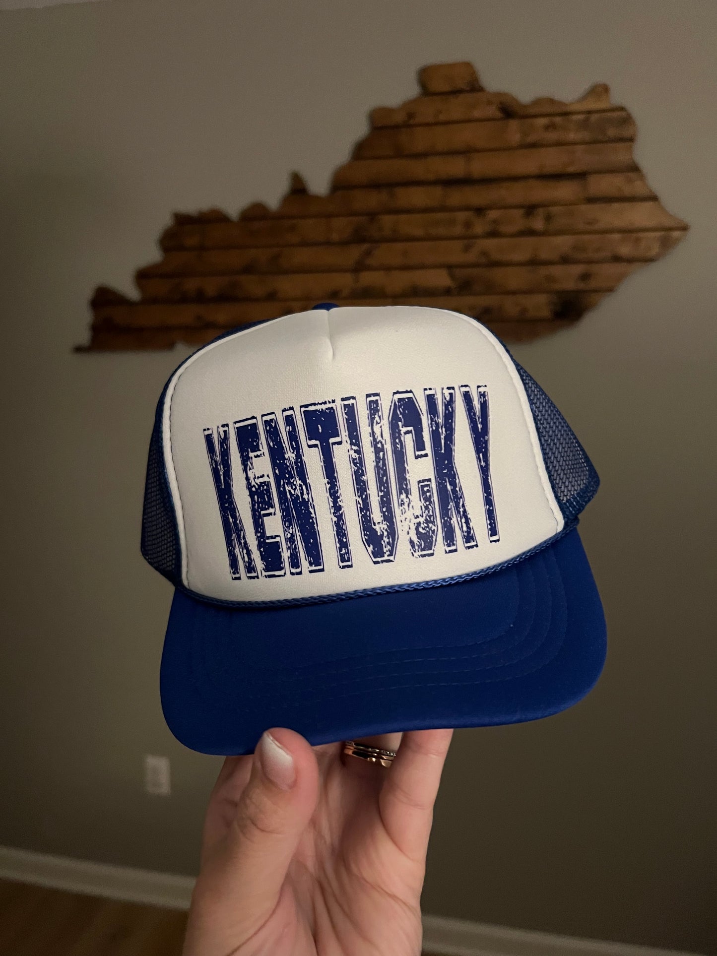 YOUTH Kentucky distressed hat