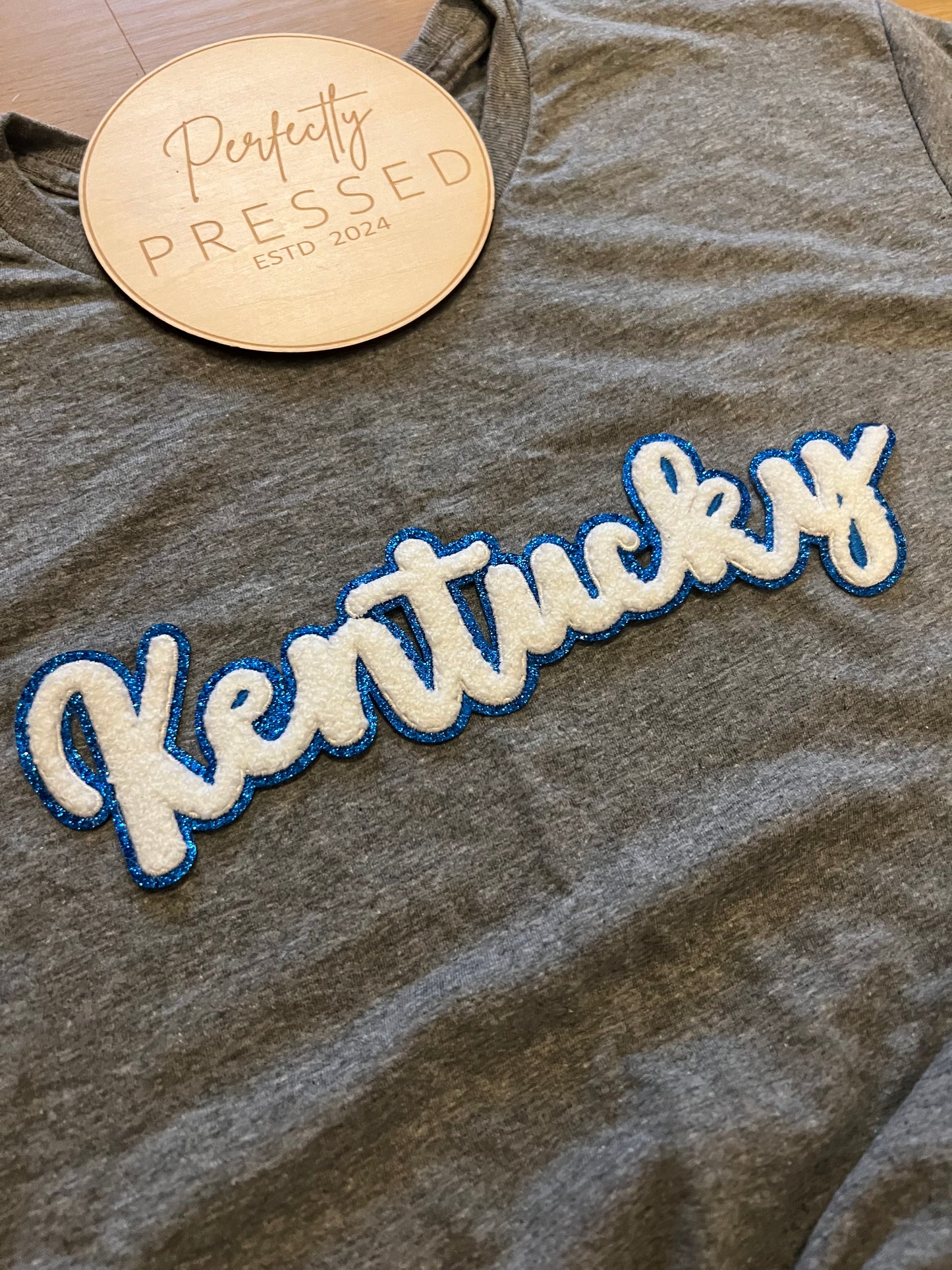 Kentucky Chenille Patch