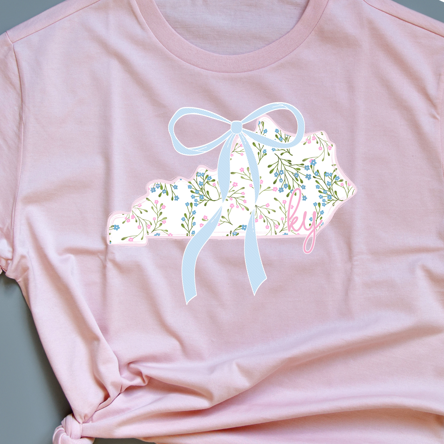 Kentucky Floral State Bow