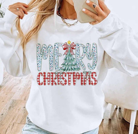 Merry Christmas Gingham