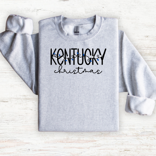 (Blue&White) Kentucky Christmas