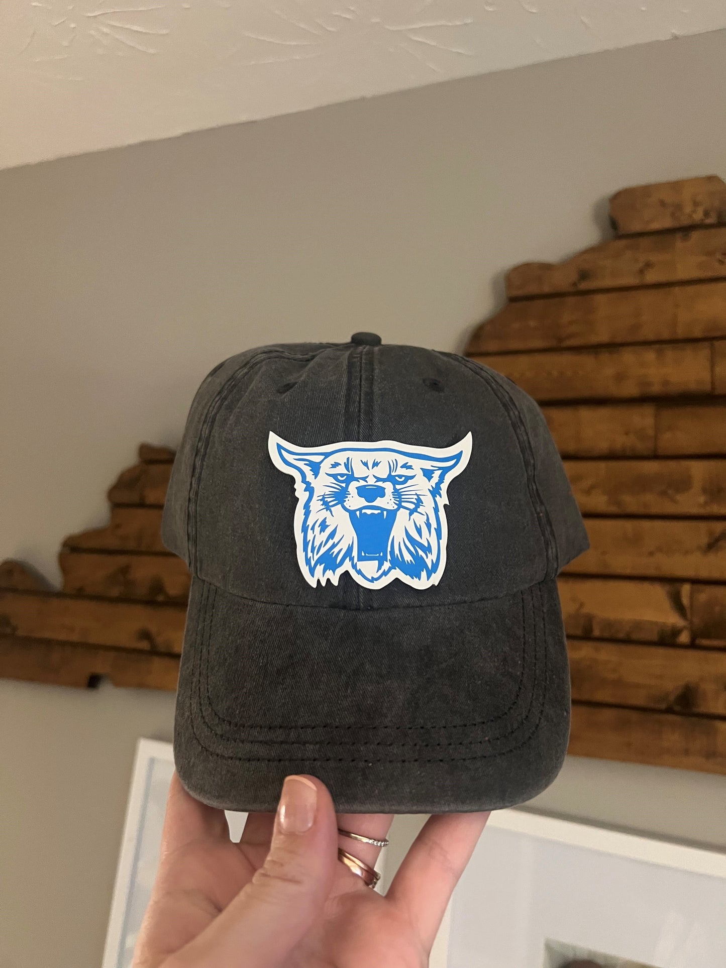 Wildcat Leather Patch Hat