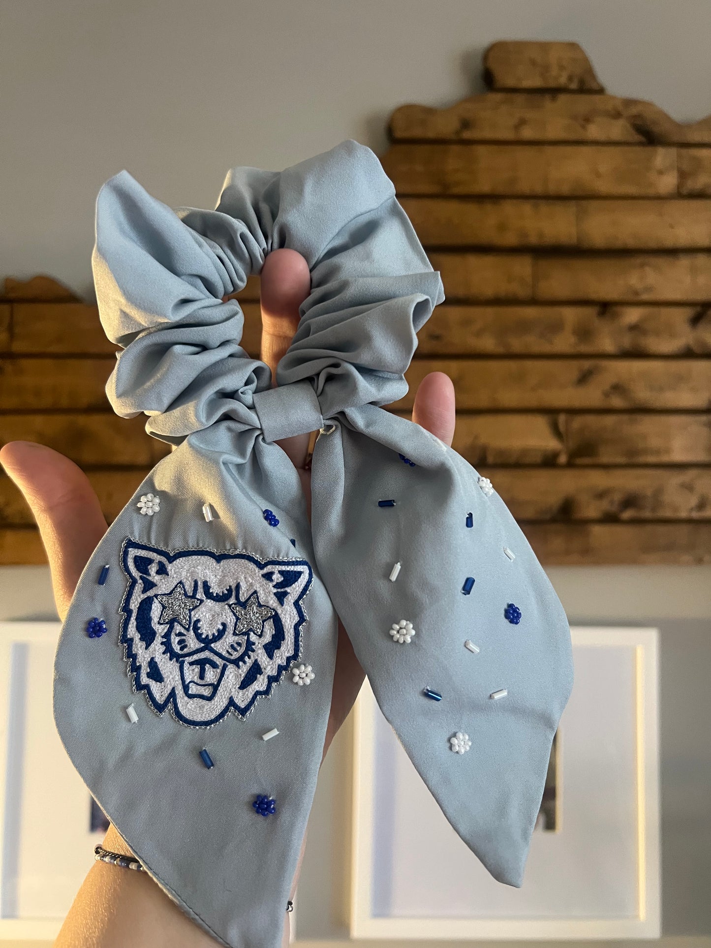 Mr. Wildcat Scrunchie Bow