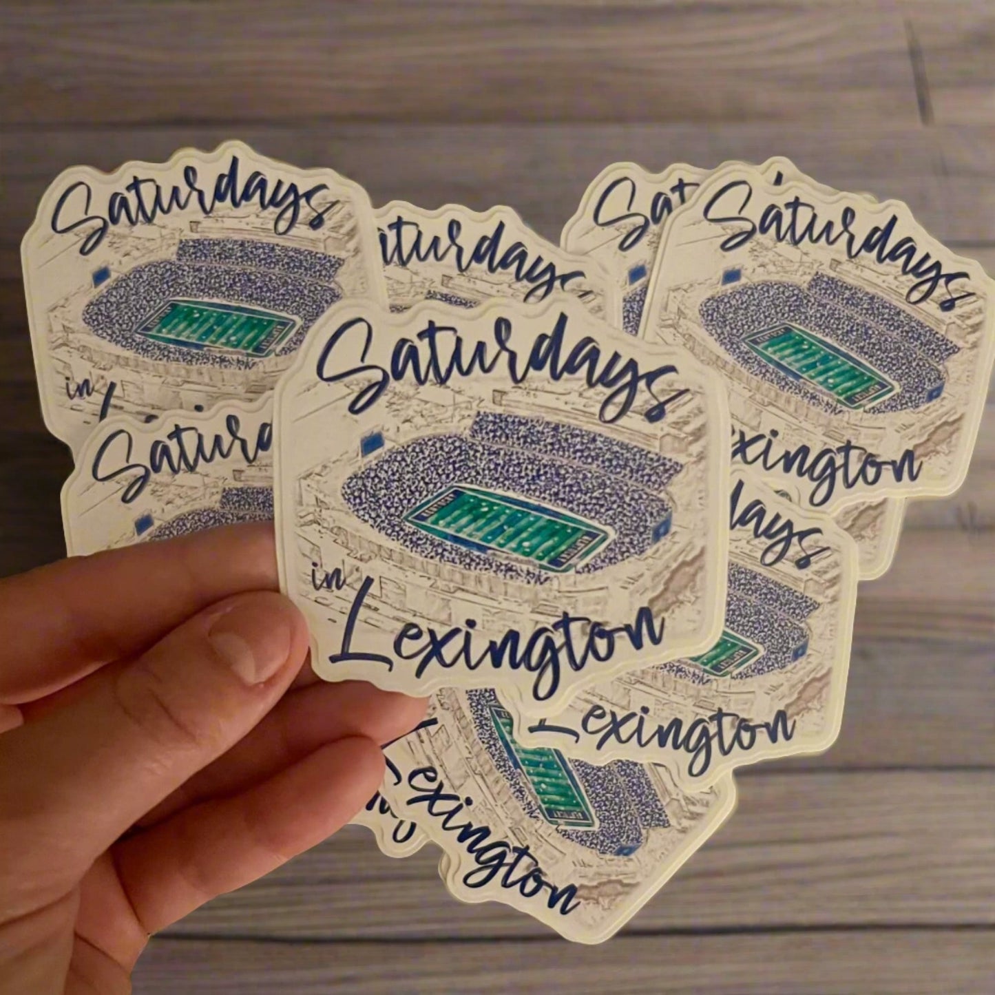 Saturdays in Lexington Sticker