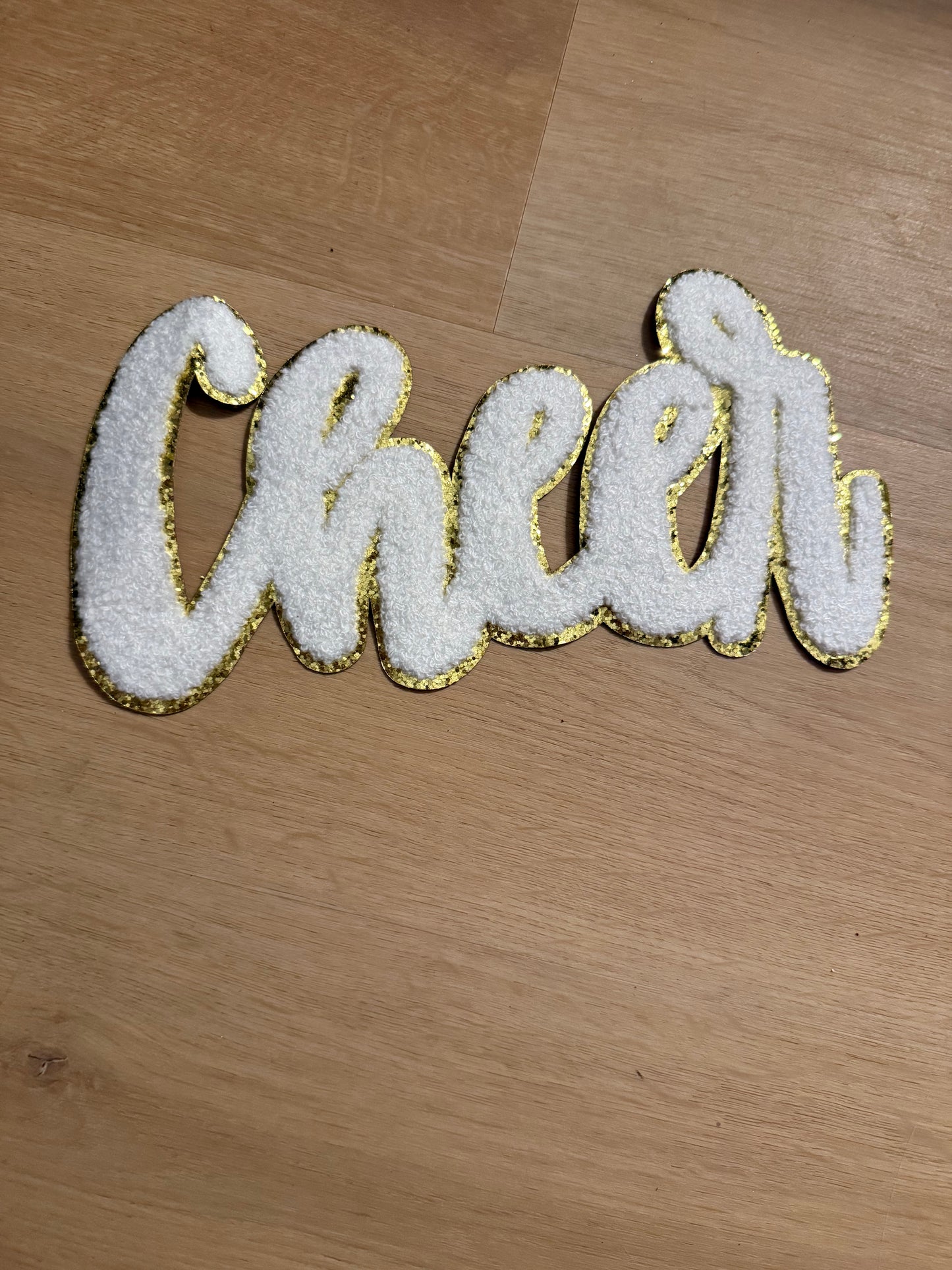 Cheer Chenille Patch