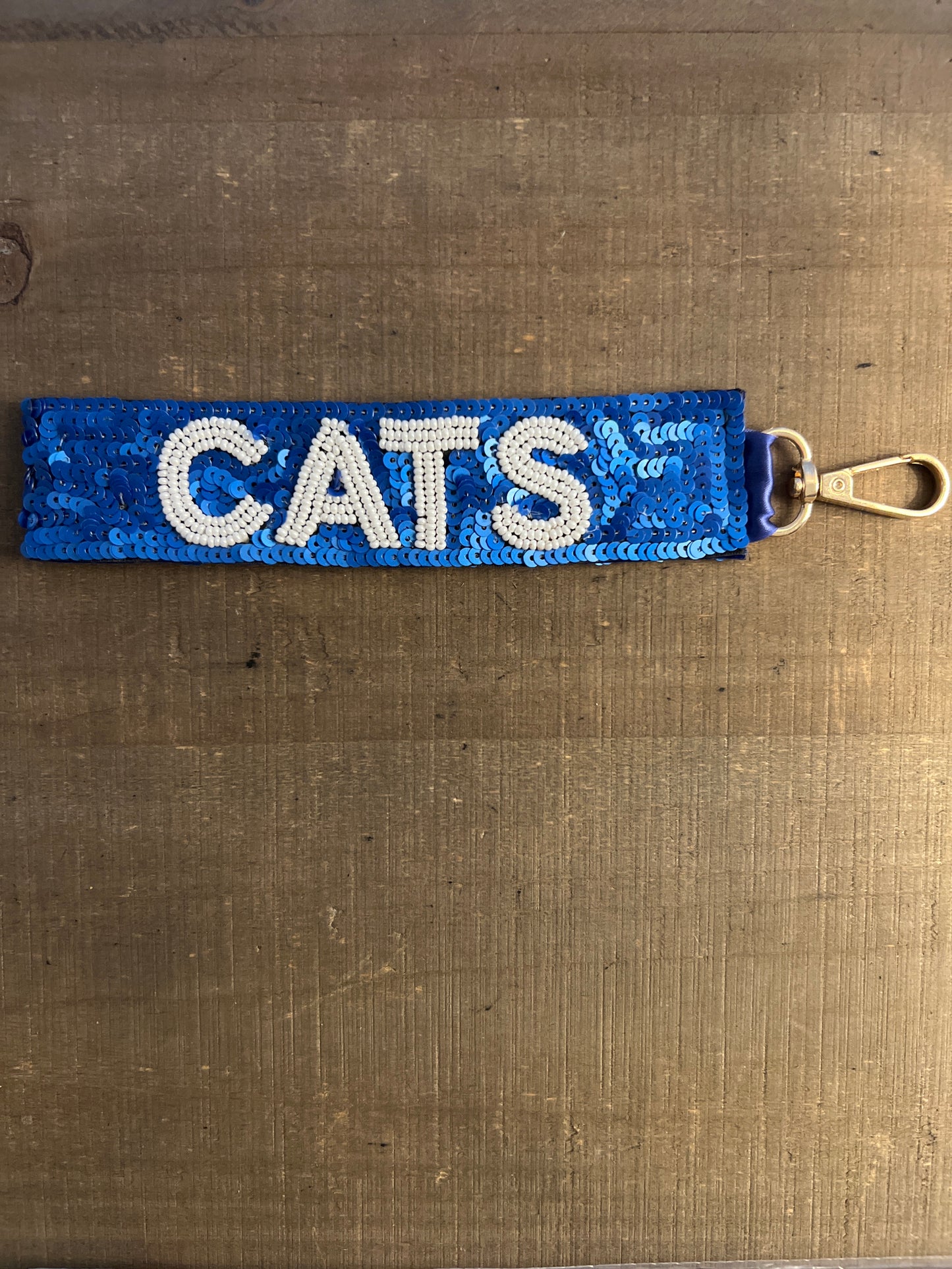 Cats Sequin Keychain