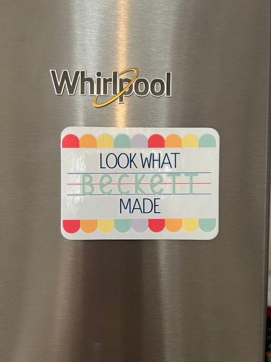 Look What “Custom” Made Magnet