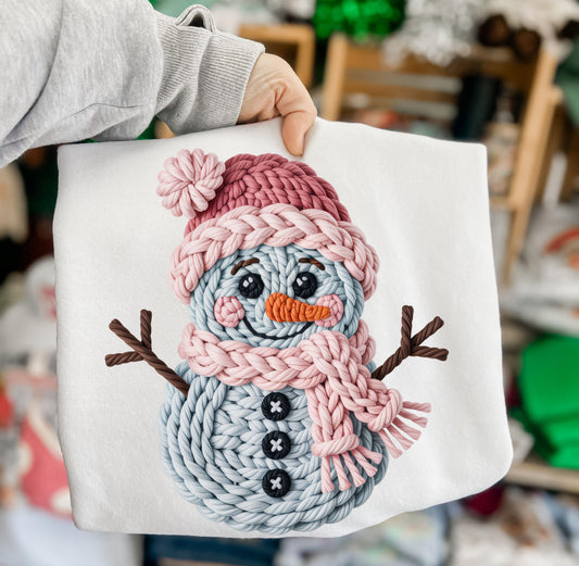 Faux Yarn Frosty
