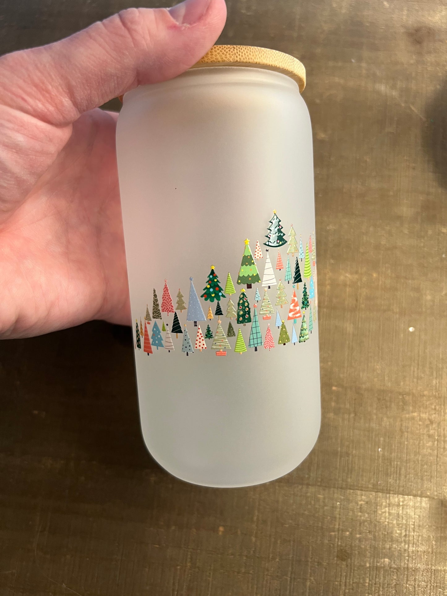 Kentucky Trees - Frosted Glass