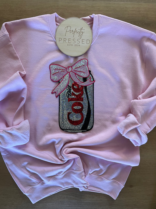 Diet Coke sequin patch