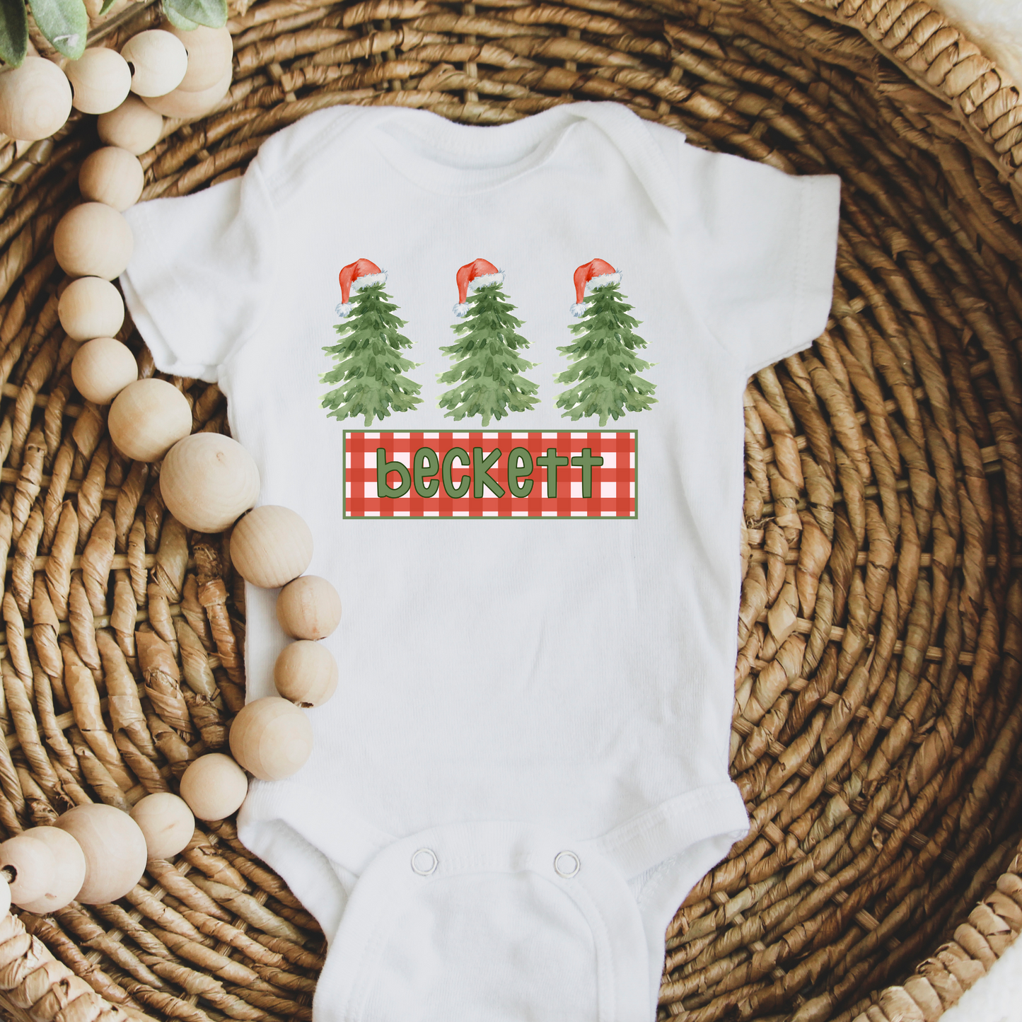 Christmas Santa Hat Trio