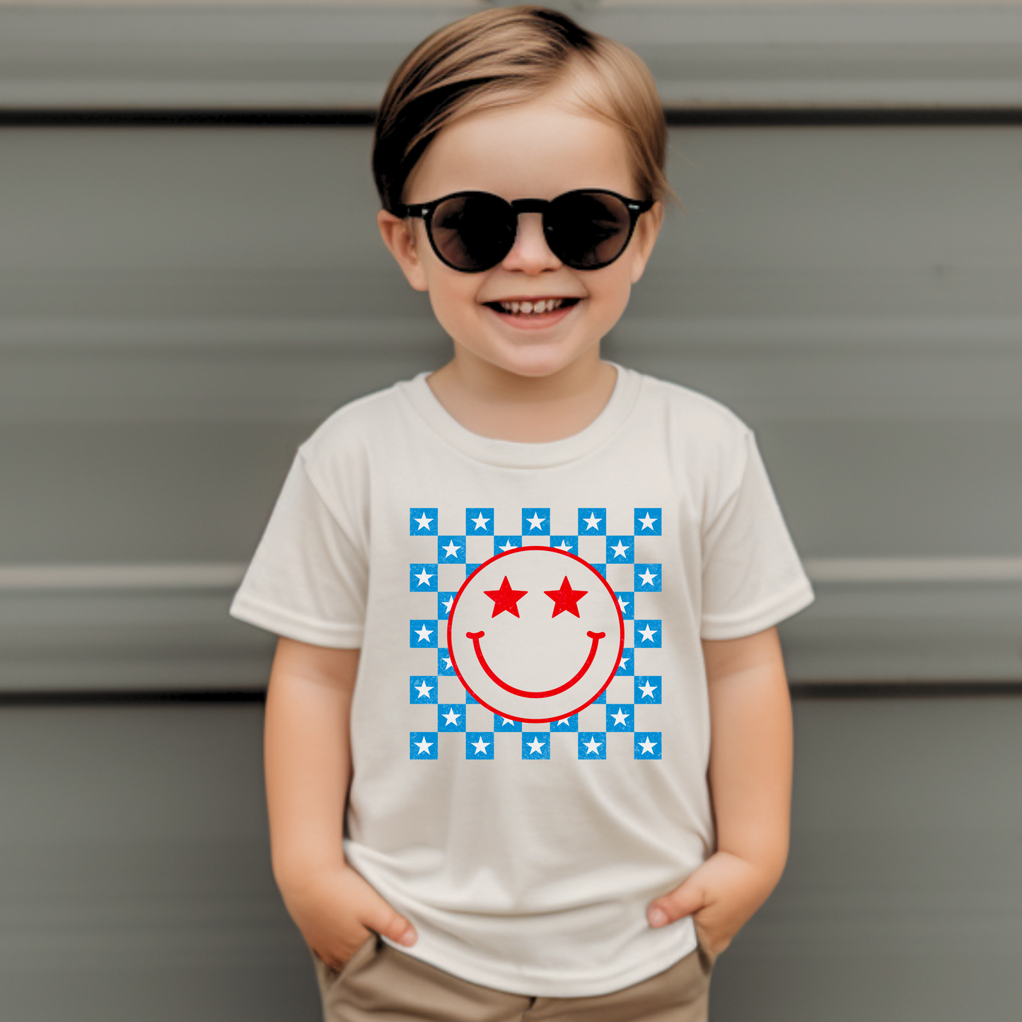 Smiley Checkered