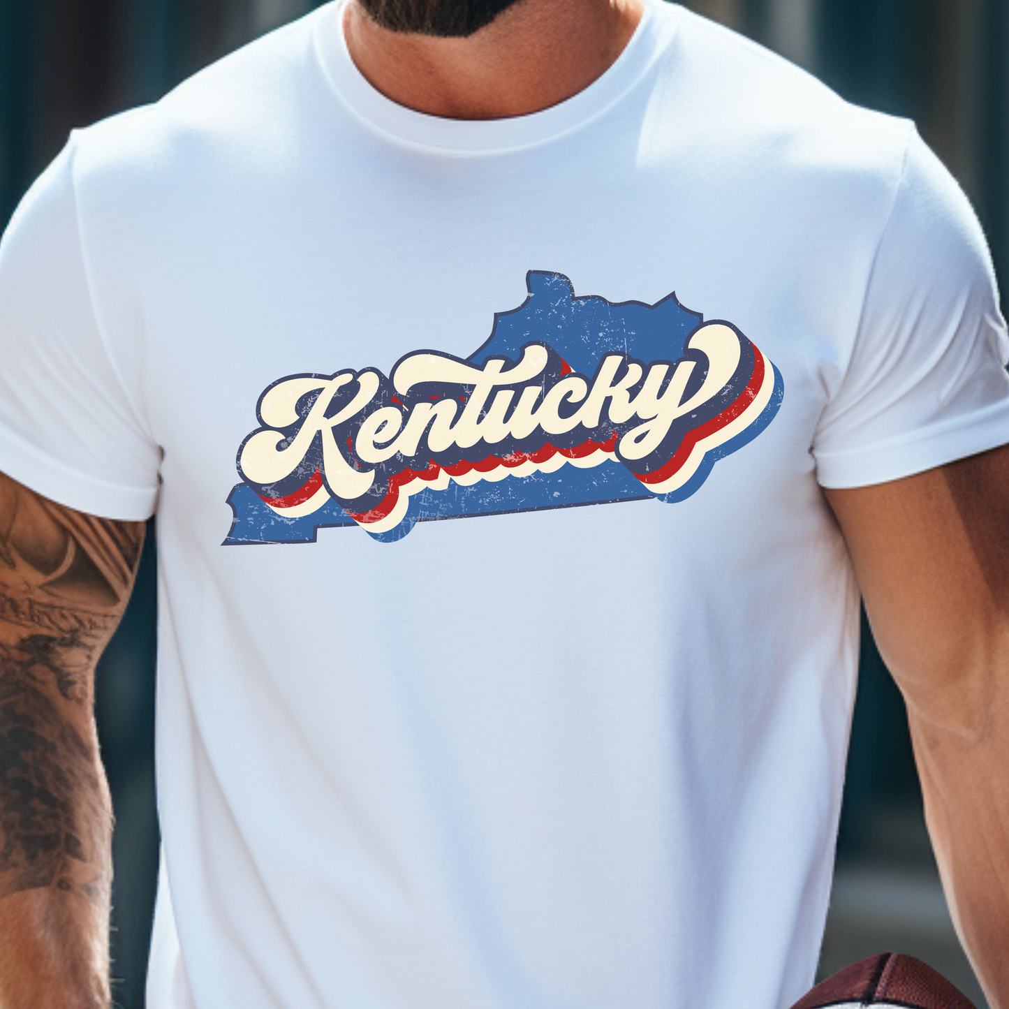 Red, White and Blue Kentucky