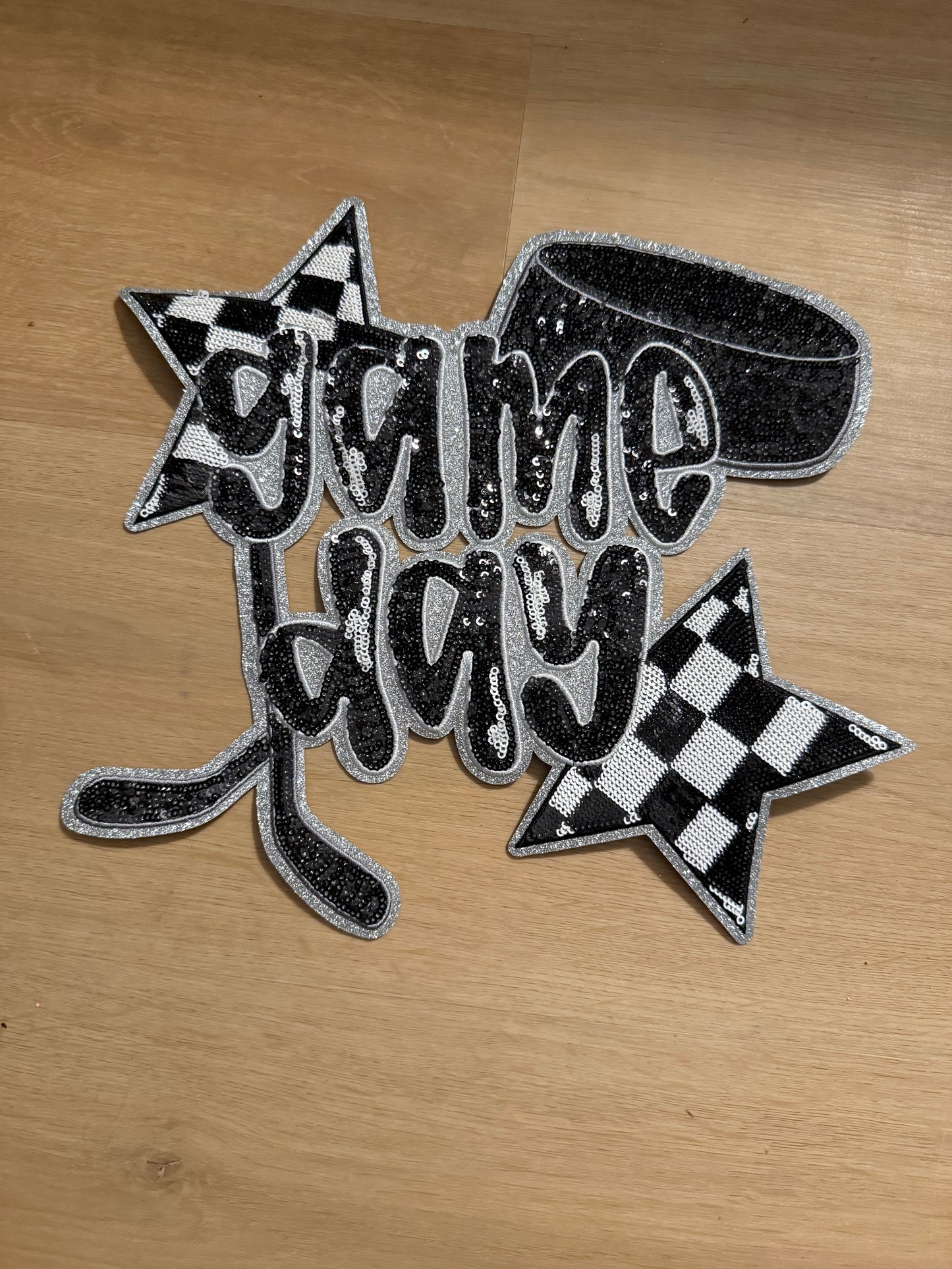 Hockey Sequin Patch