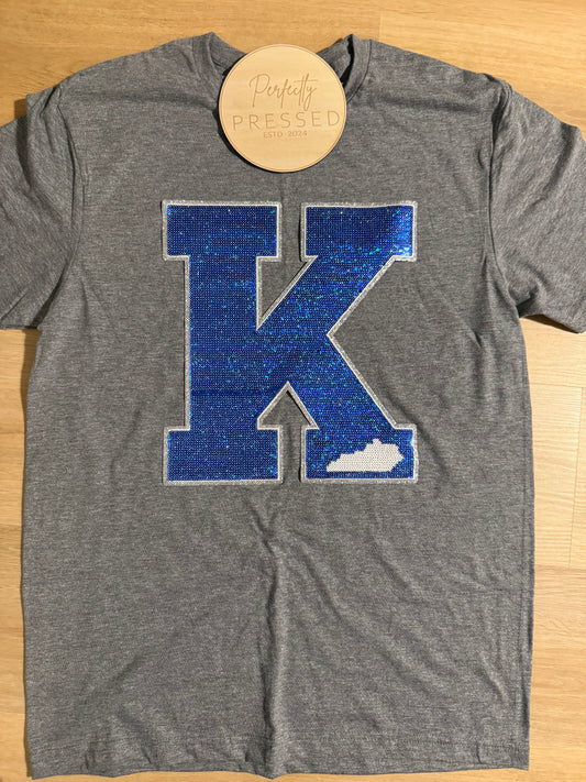 Big K Sequin Patch