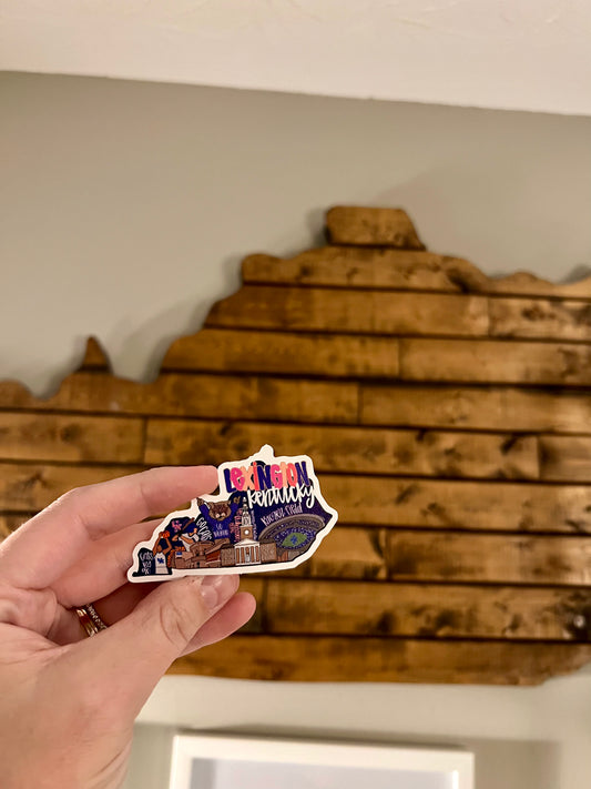 Lexington Kentucky Sticker