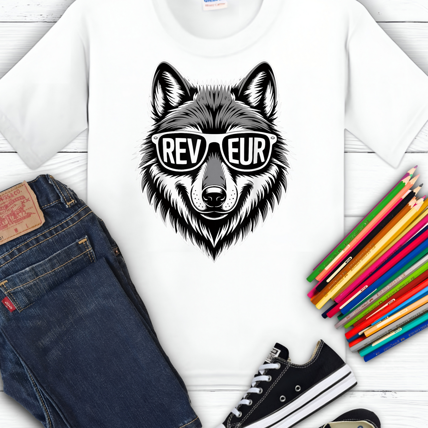 House Mascot Shades Tee