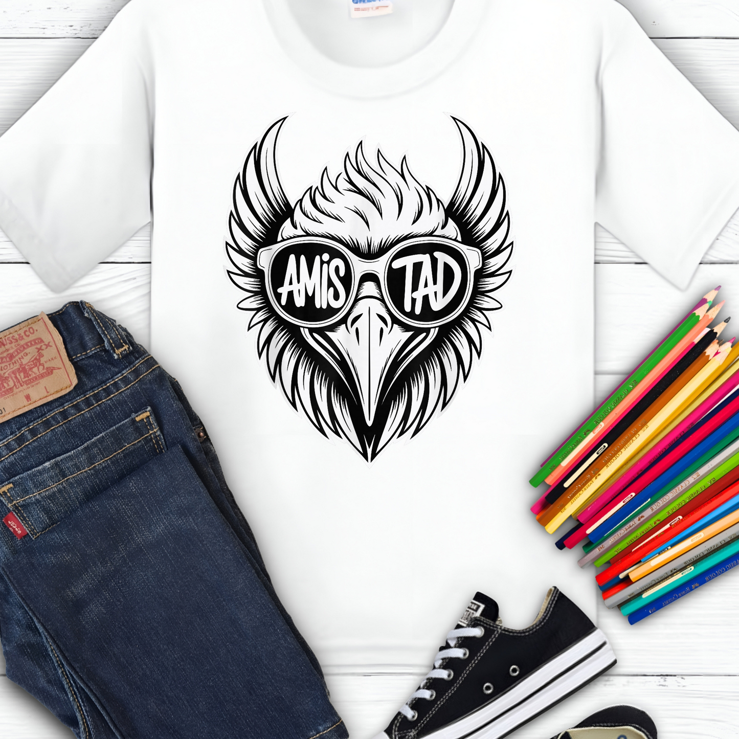 House Mascot Shades Tee