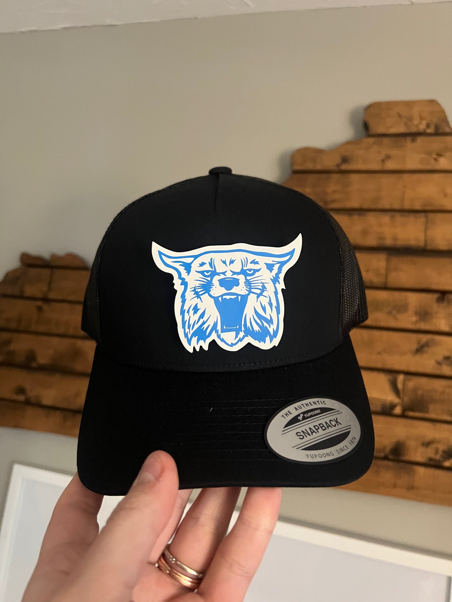 Wildcat Leather Patch Hat