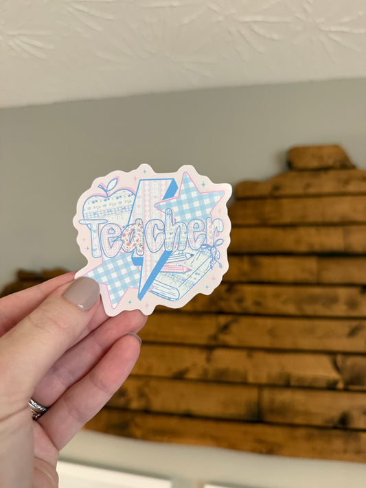 Cool Teacher Sticker