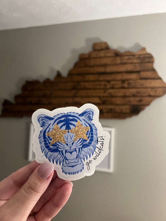 Go Wildcats Sticker