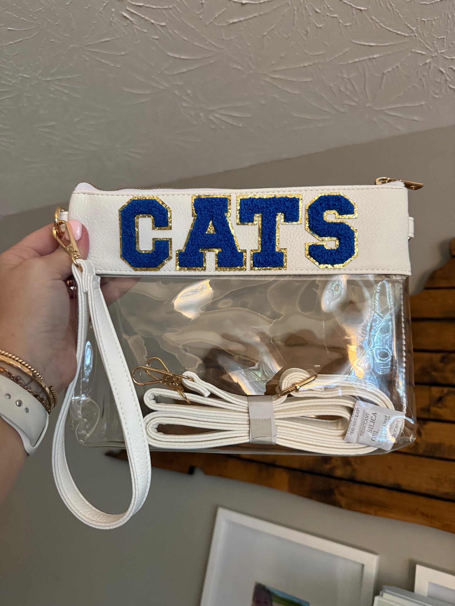 CATS Clear Game Day purse