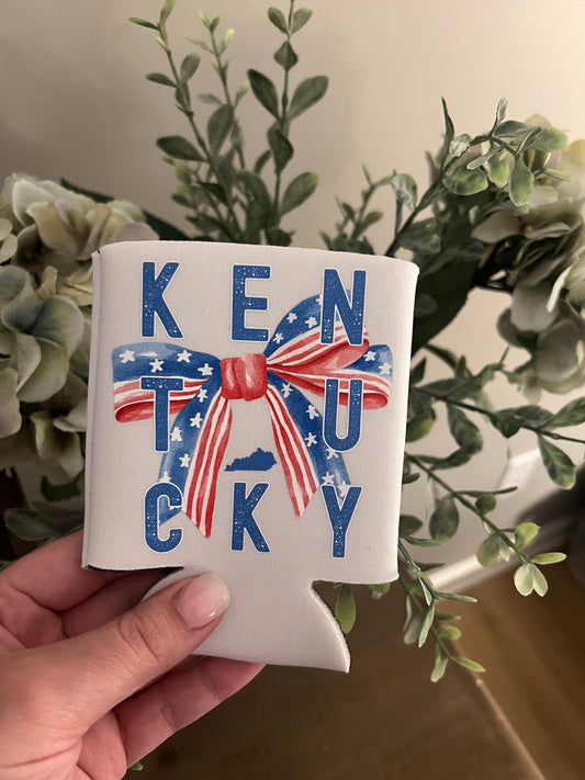 Kentucky Bow Koozie
