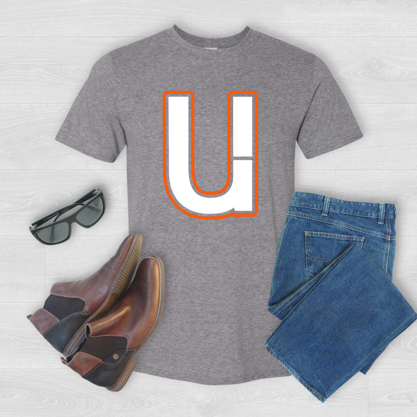 Kids - Big U, white