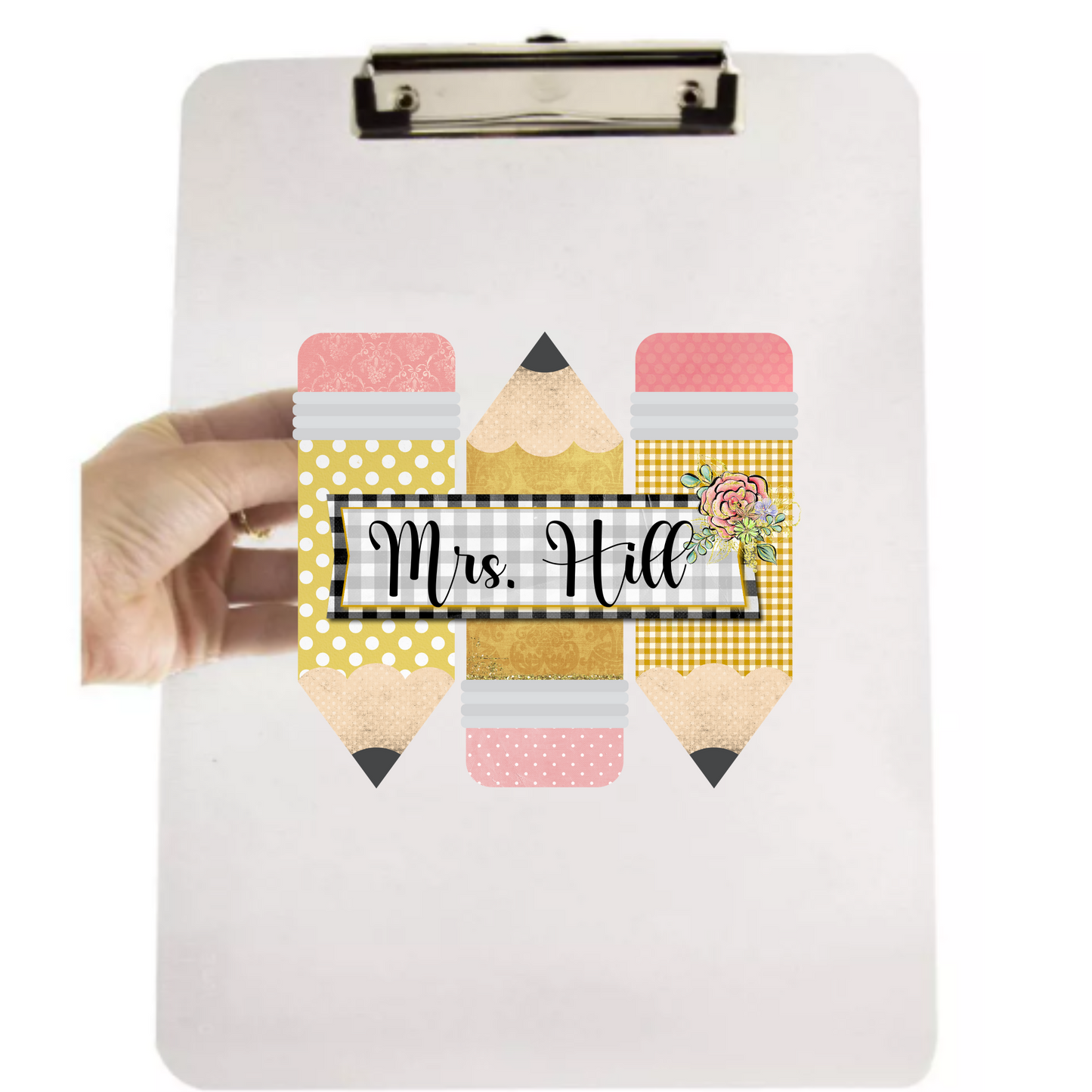 Clear Clipboard- choose your design!