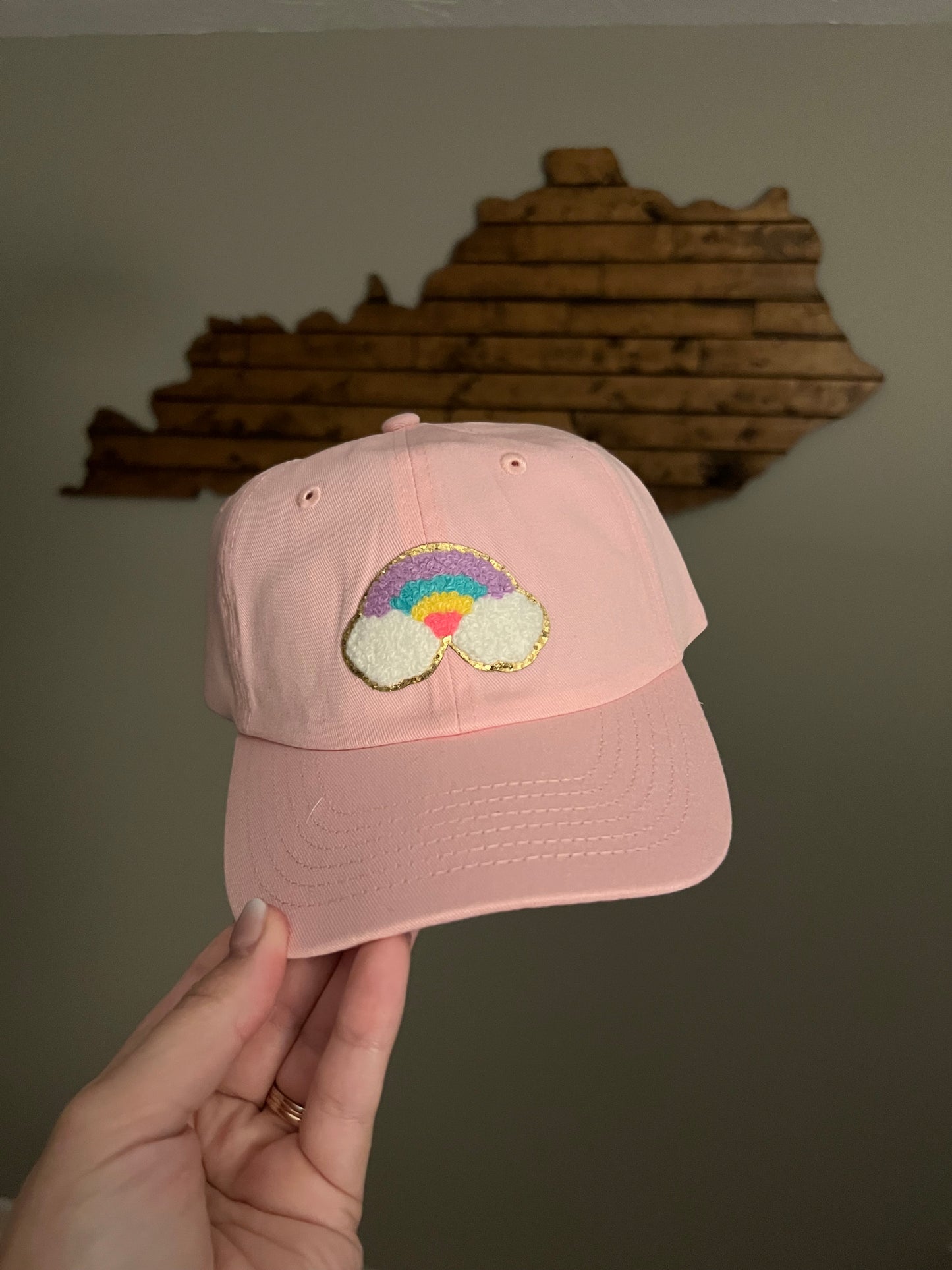 Youth Rainbow patch hat