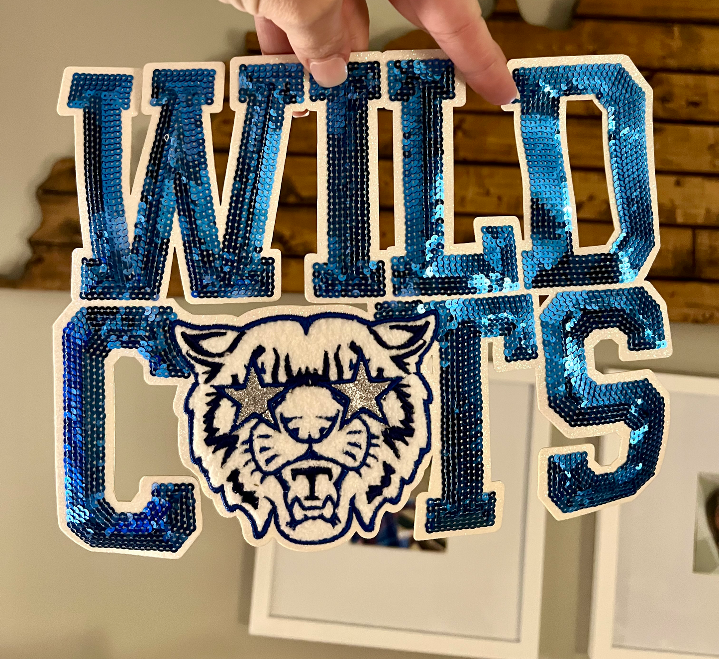 Wildcats Sequin Patch