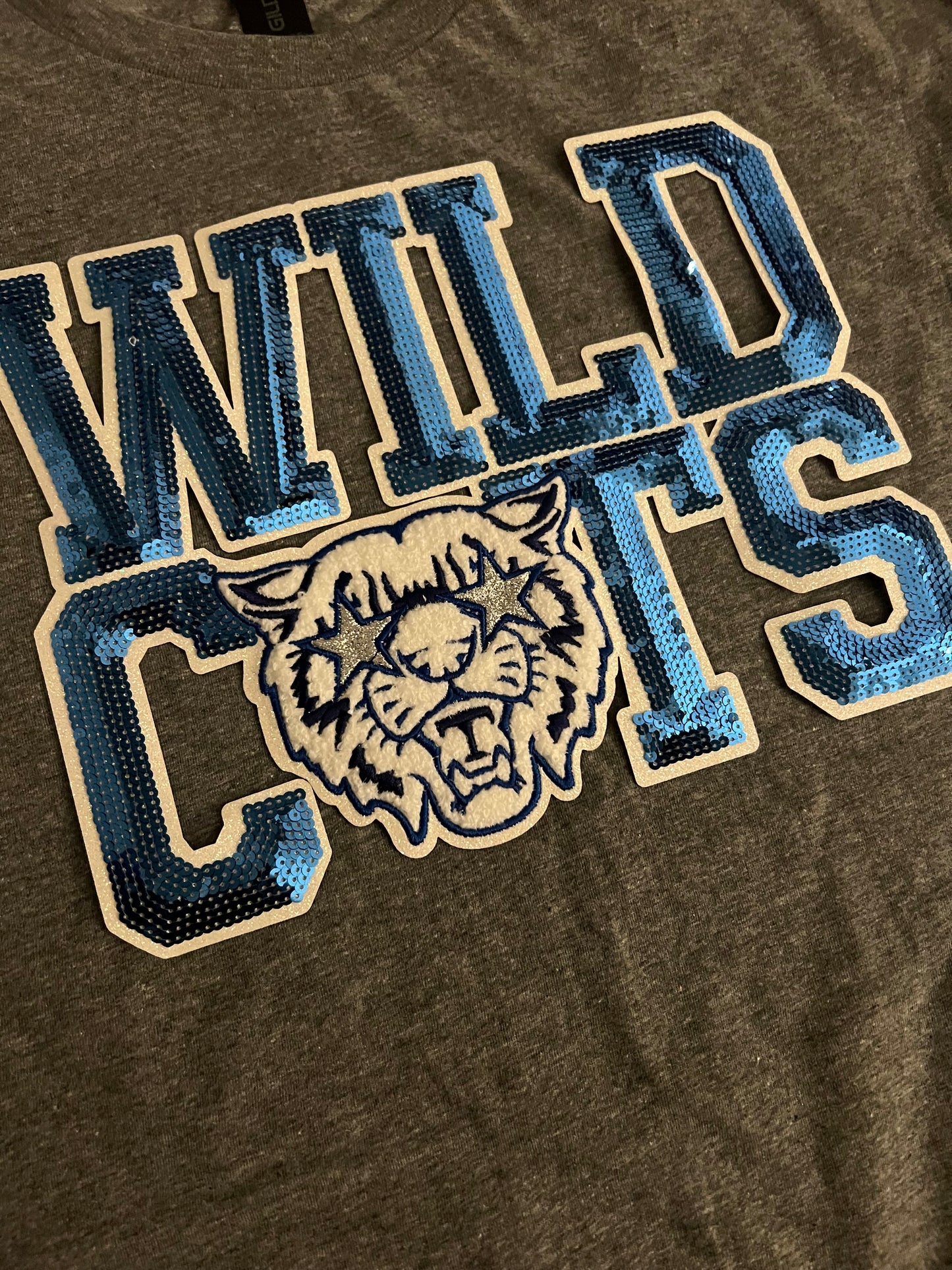 Wildcats Sequin design