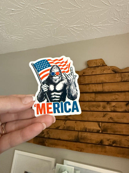 Merica Sticker