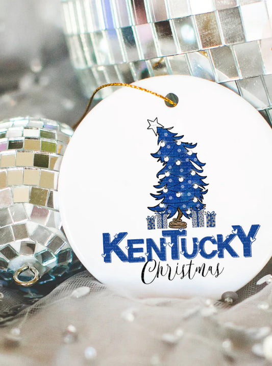 Kentucky Christmas Ornament