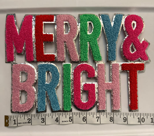 Merry and Bright patch