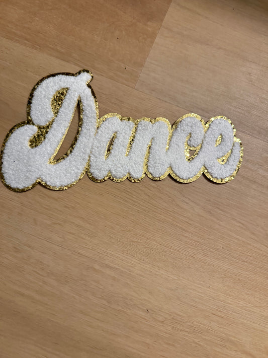 Dance Chenille Patch