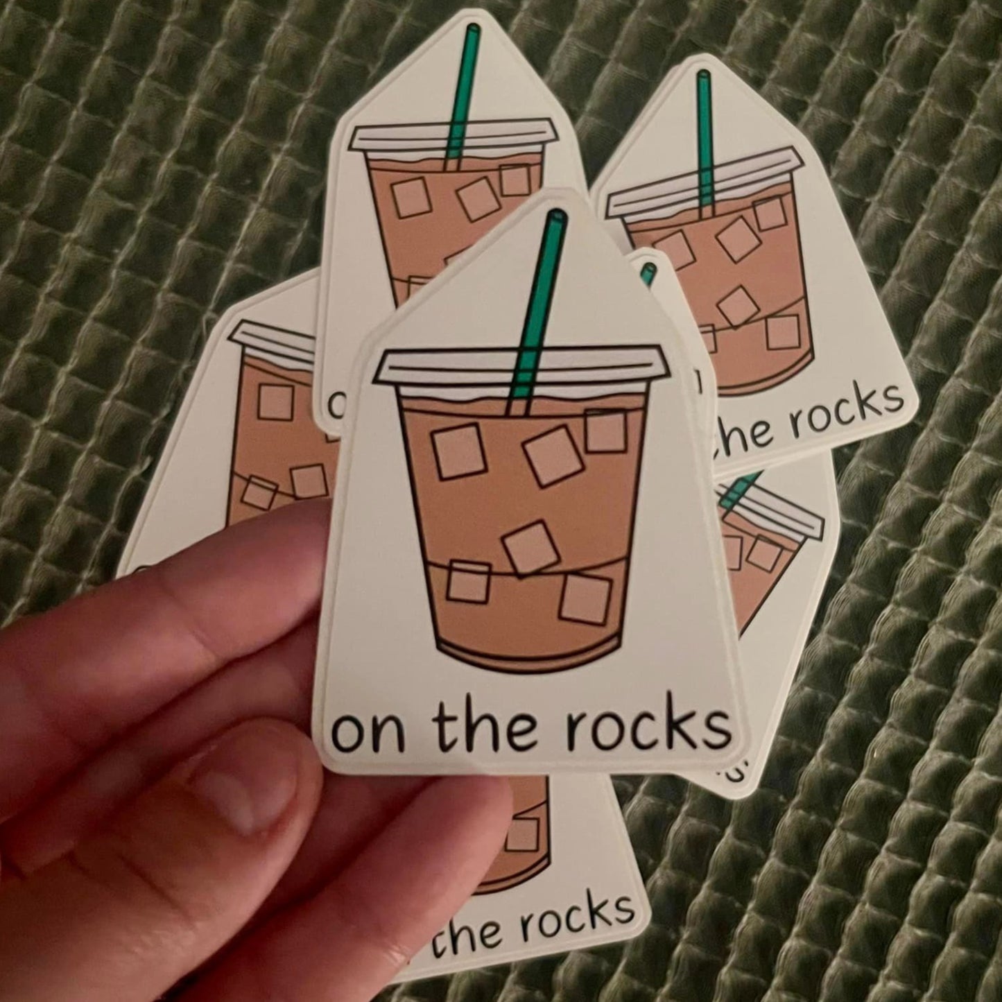 On the Rocks Sticker