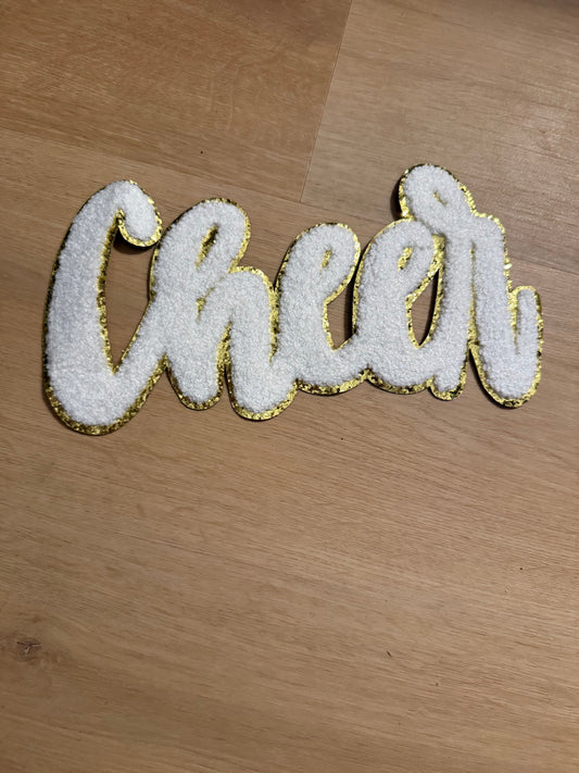 Cheer Chenille Patch
