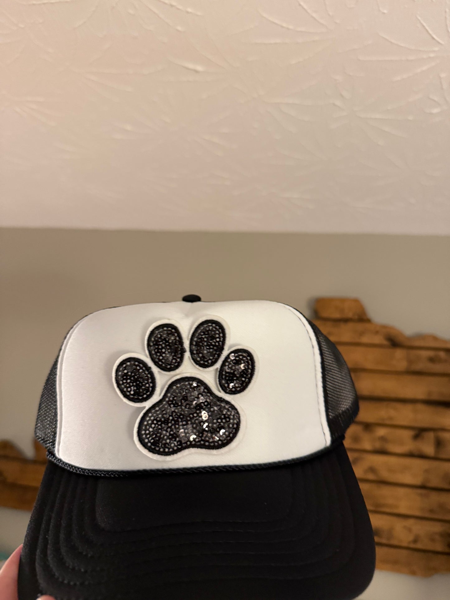 Paw Print Patch Hat