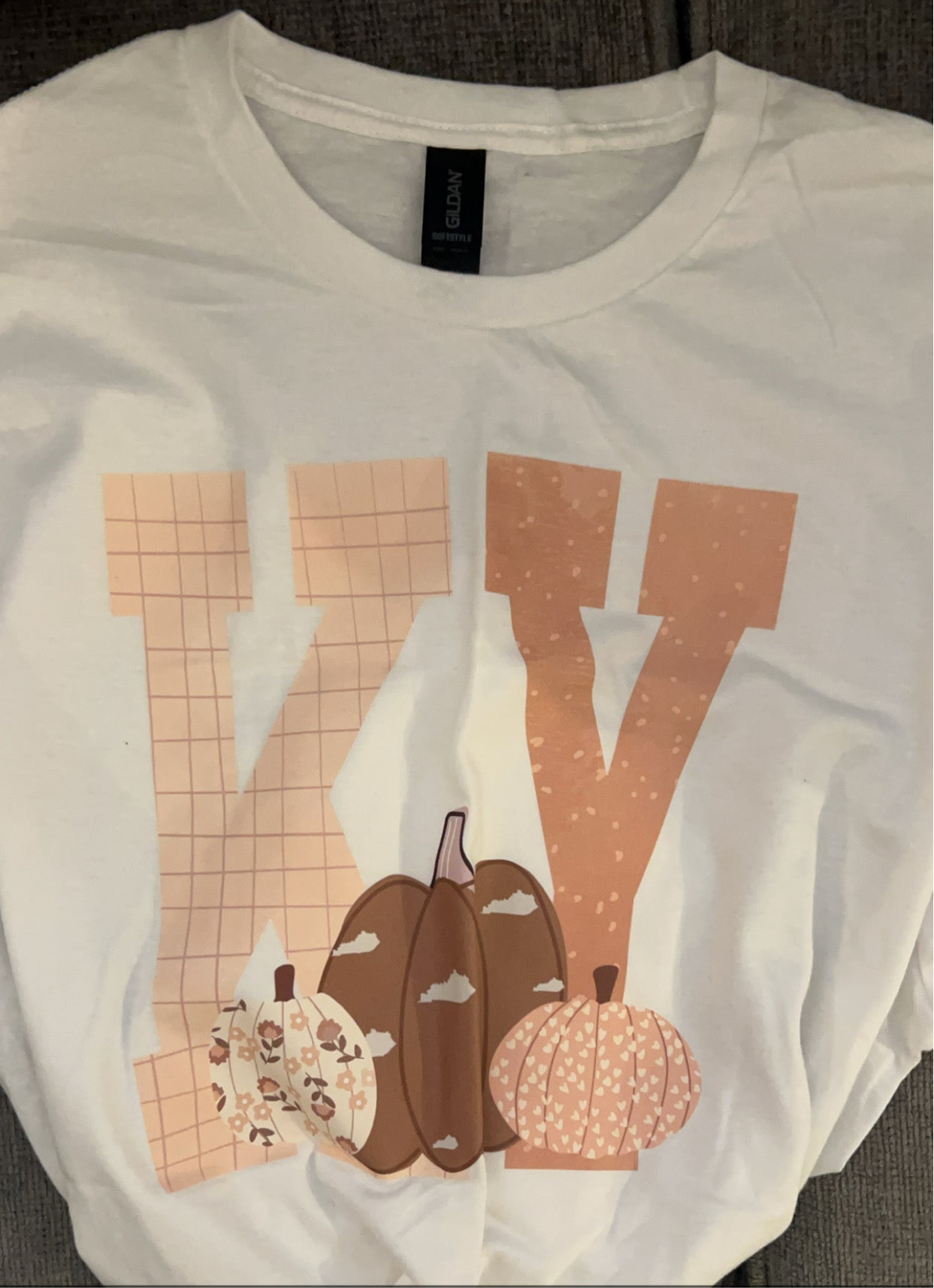 KY Pumpkin White Tee