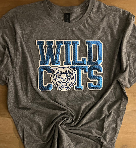 Wildcats Sequin design