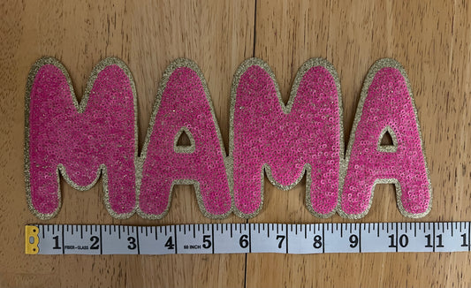 Mama Sequin Patch