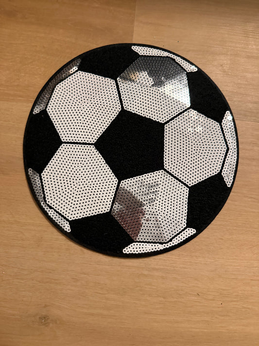 Soccer Sequin Patch