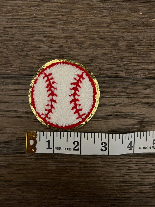 Baseball Chenille Patch