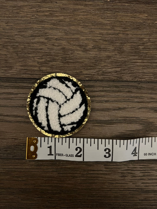 Volleyball Chenille Patch