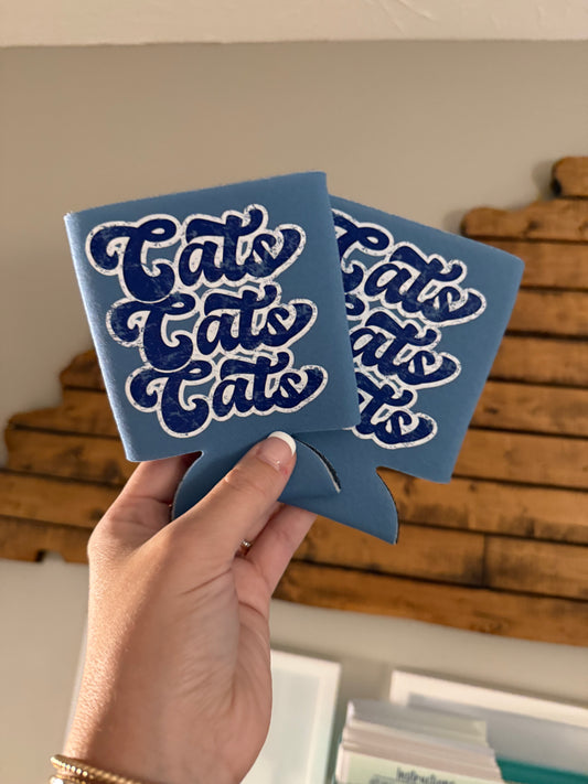 Cats, Cats, Cats Koozie