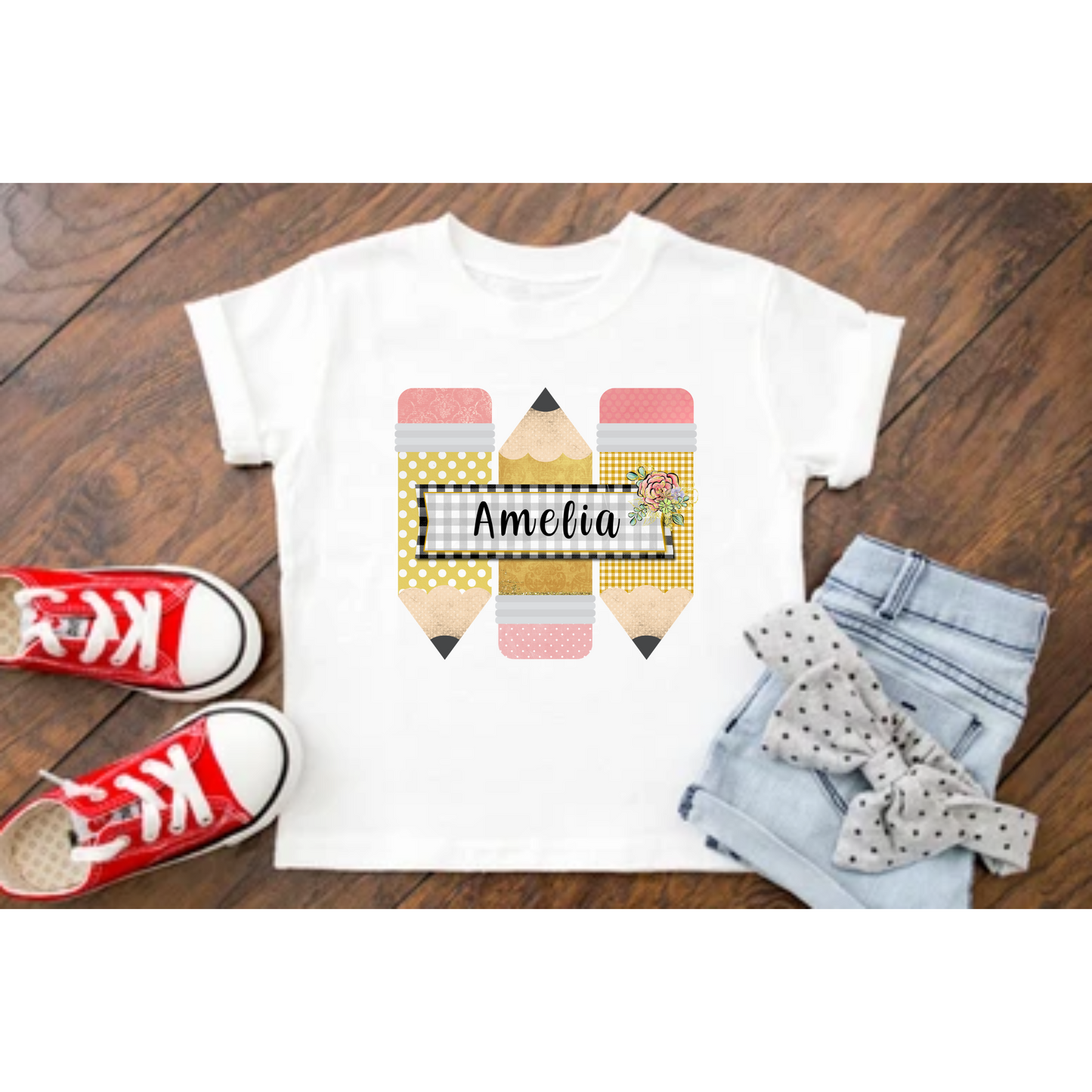 Back to School Pencil tee