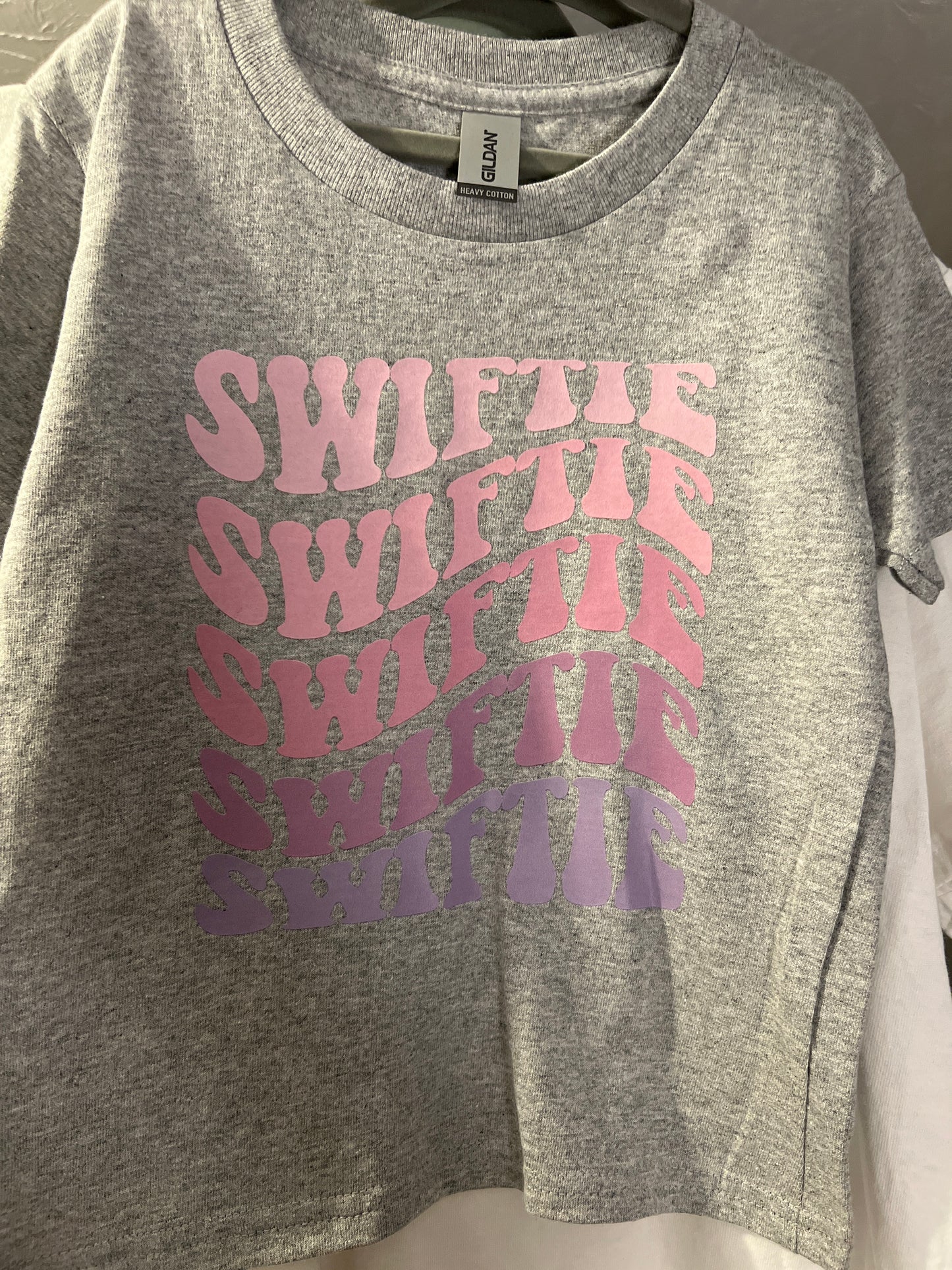 Swiftie on Grey tee