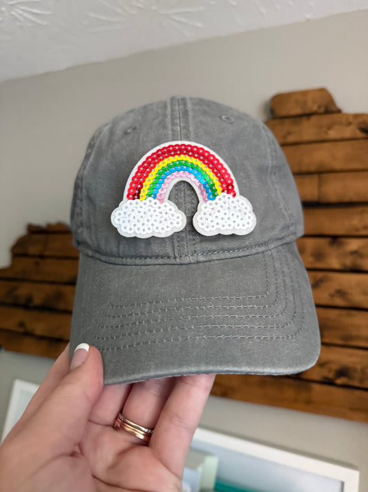 Rainbow Patch hat